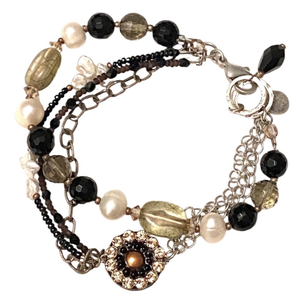 Jo La Collage Bracelet Beaded Multi Strand